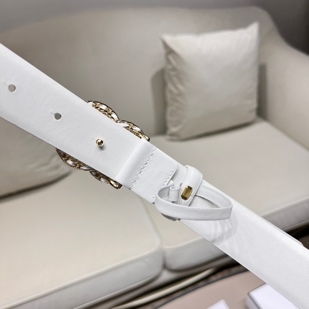 Ch**el leather belt