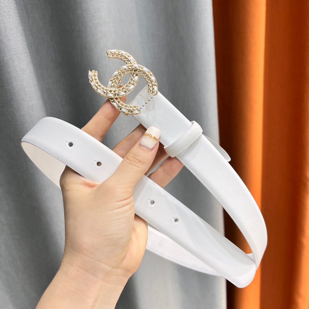 Ch**el leather belt