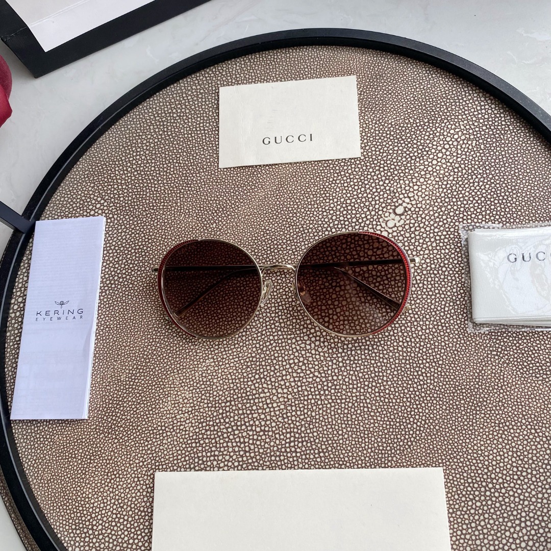 Ch10é eyewear engraved-logo round-frame sunglasses