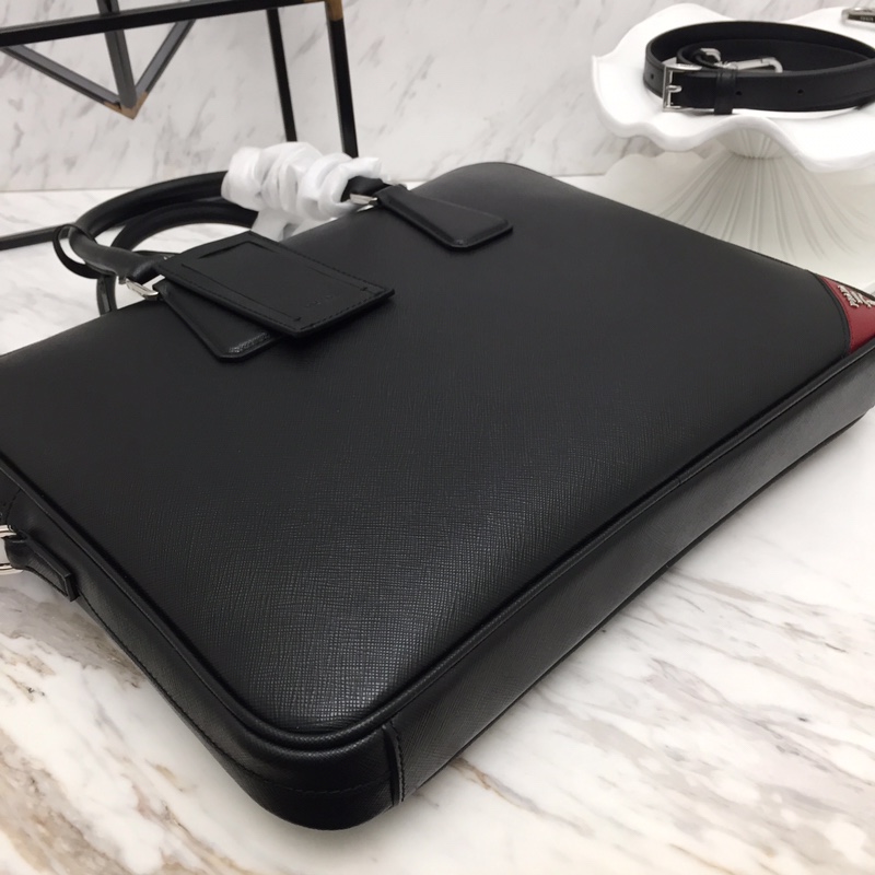 Saffiano Leather Work Bag