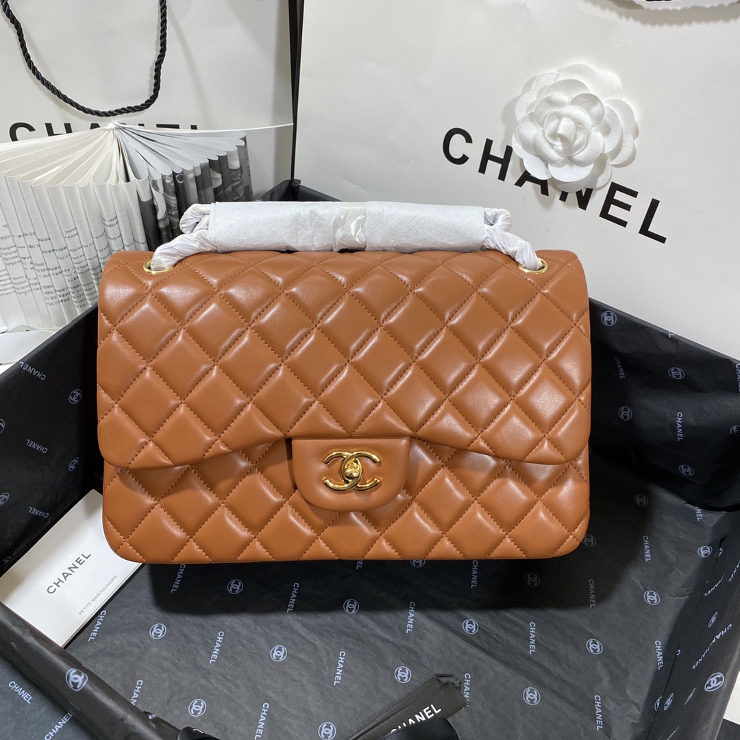 Ch**el Flap Bag Large