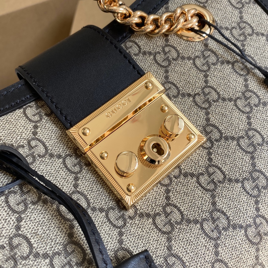 Gvc*1 Padlock Small Shoulder Bag