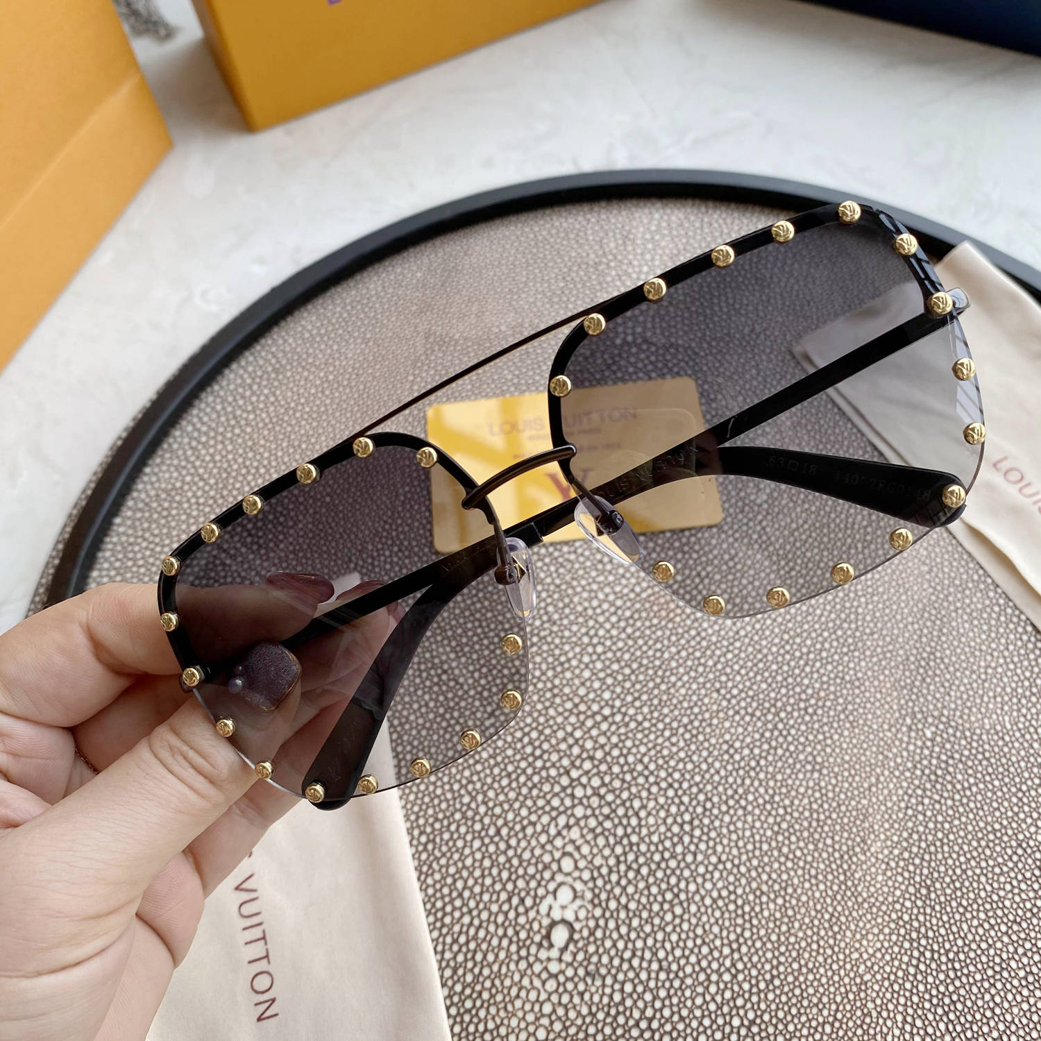 New D1am0nd Inlaid Women’s Flat Mirror Anti Blue Mirror Computer Goggle Play Phone Eye Protection