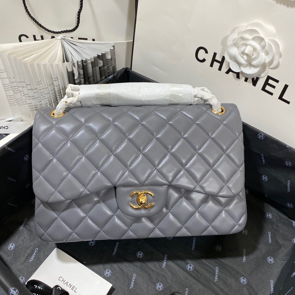 Ch**el Flap Bag Large
