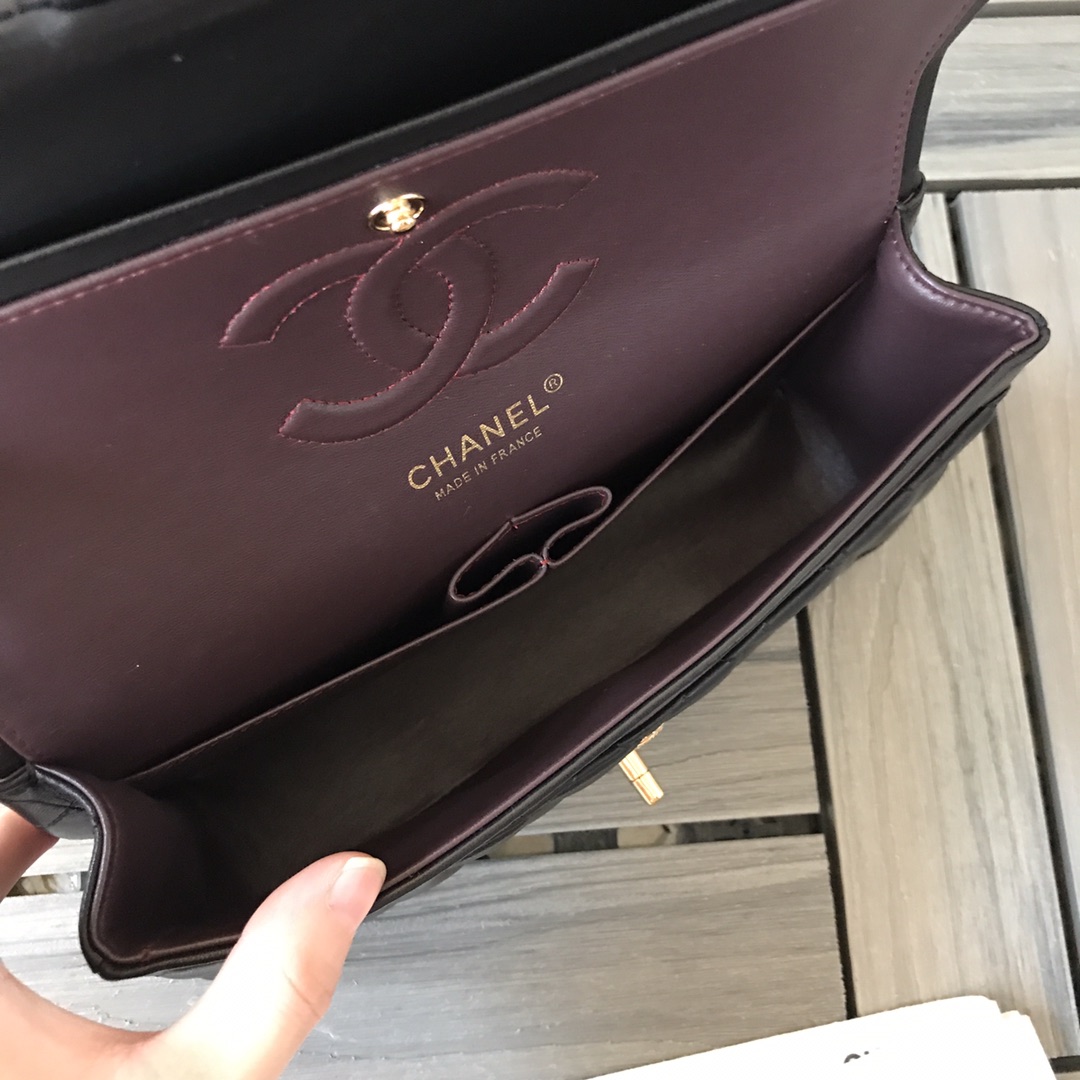 Ch**el Flap Bag in Black