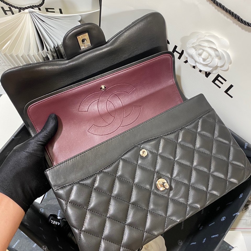 Ch**el Flap Bag Large