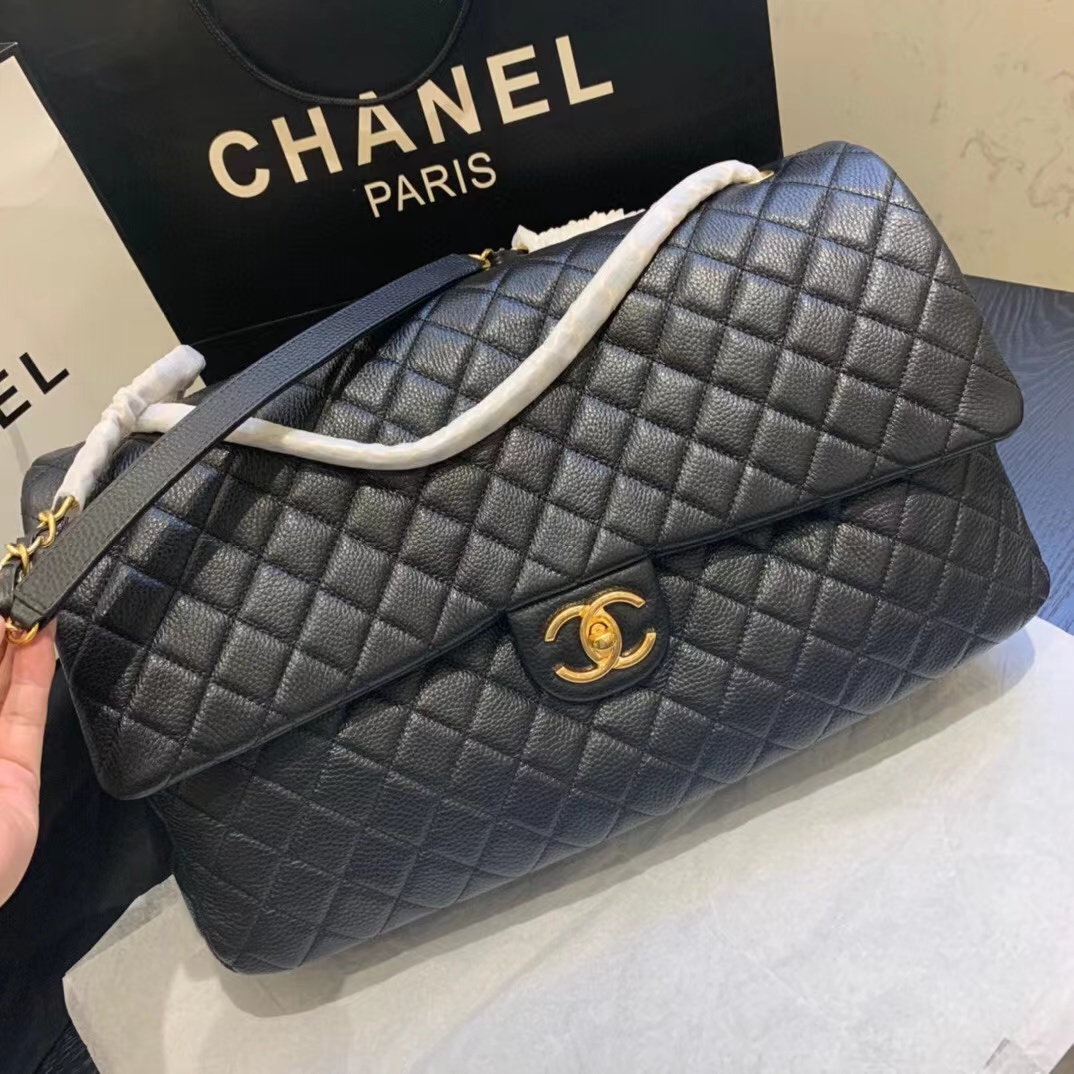 Ch**el XXL Airline Flap Bag
