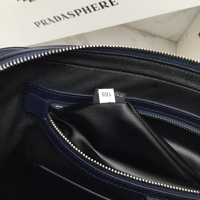 Saffiano Leather Work Bag