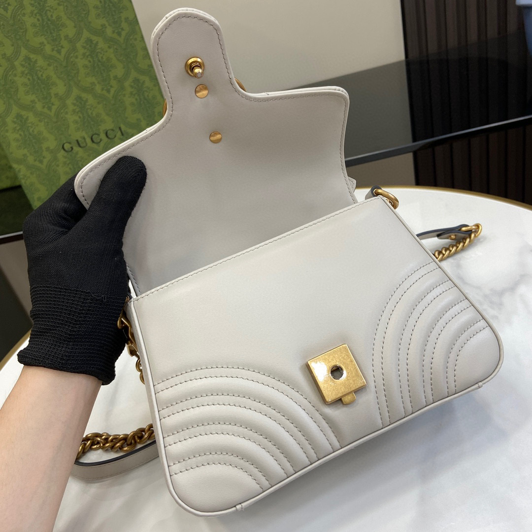 GG MARMONT MINI TOP HANDLE BAG