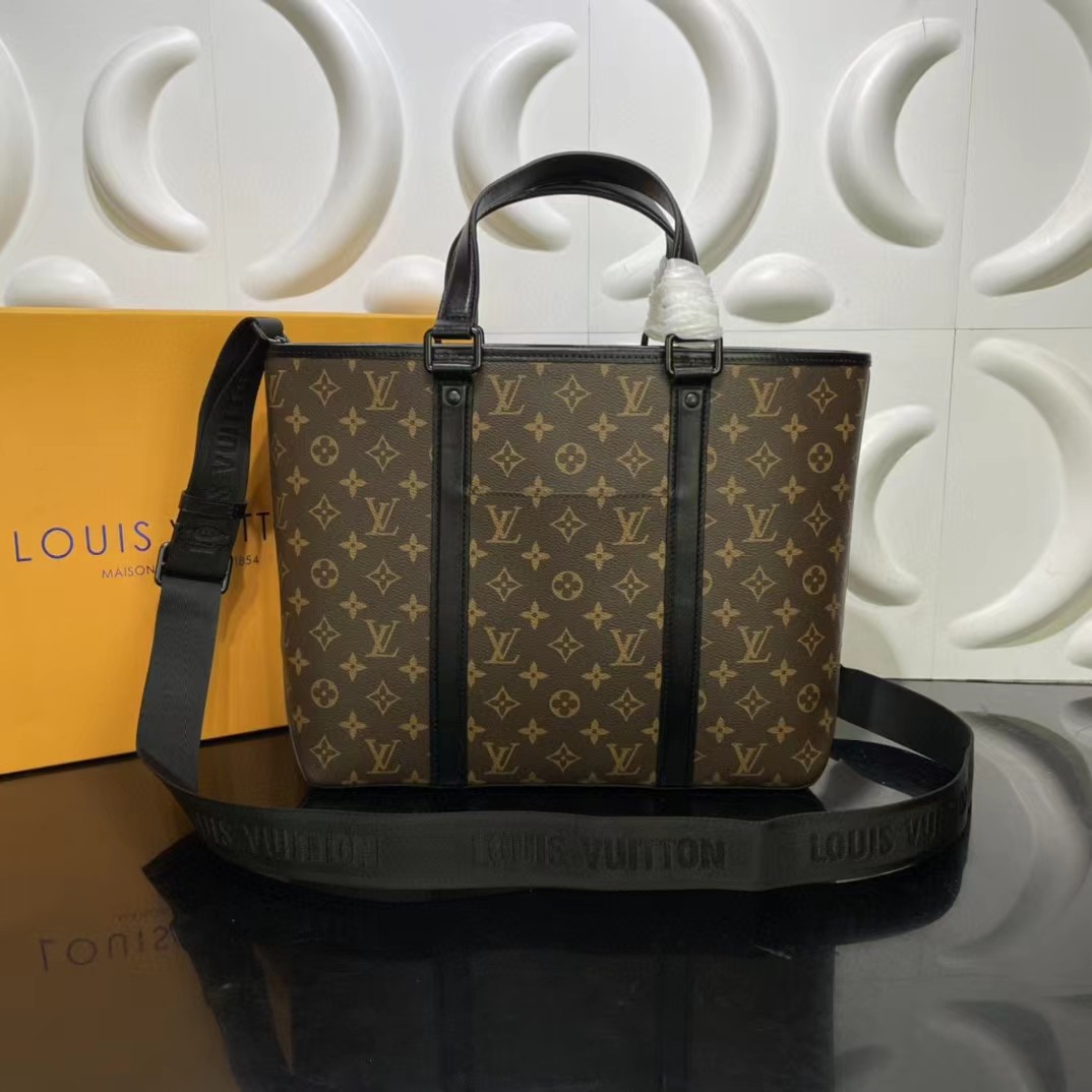 L0vis Vvtt0n Monogram Macassar Weekend Tote GM