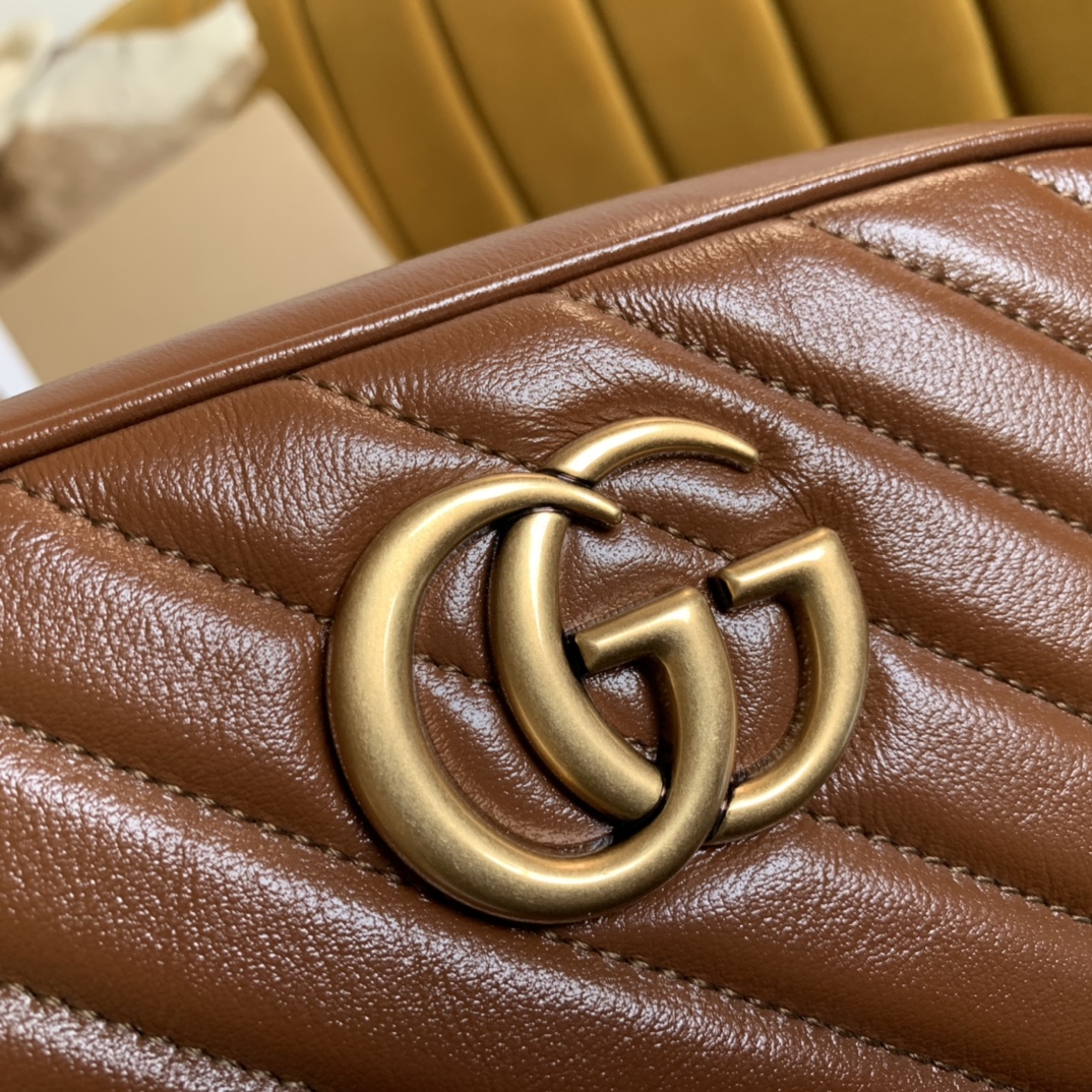 GG Marmont small matelassé shoulder bag