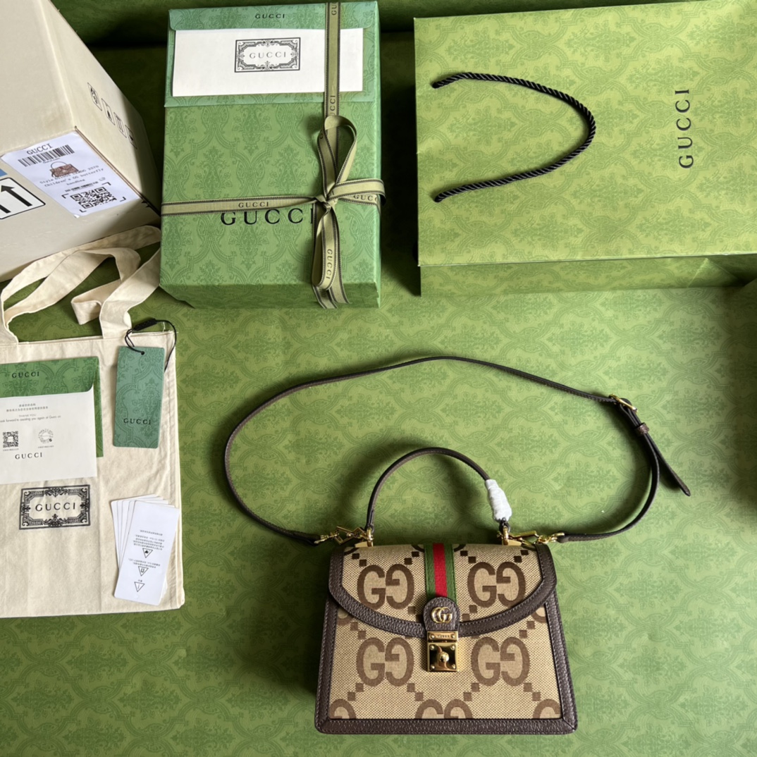 Ophidia small top handle bag with Web