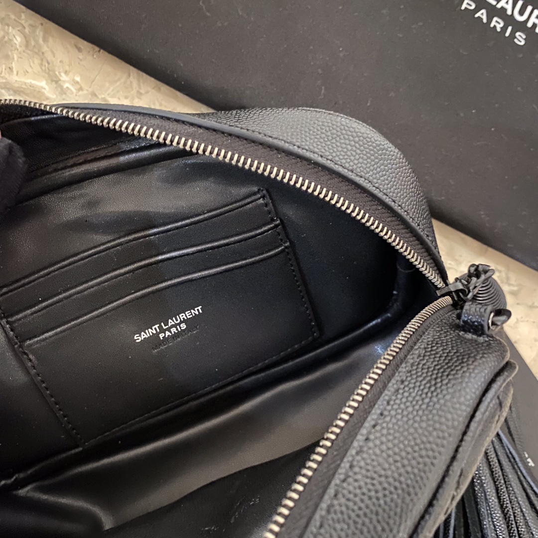 Y51 Mini Lou Quilted Leather Camera Bag