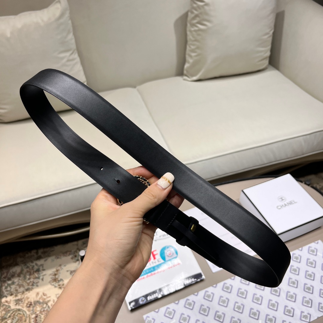 Ch**el leather belt