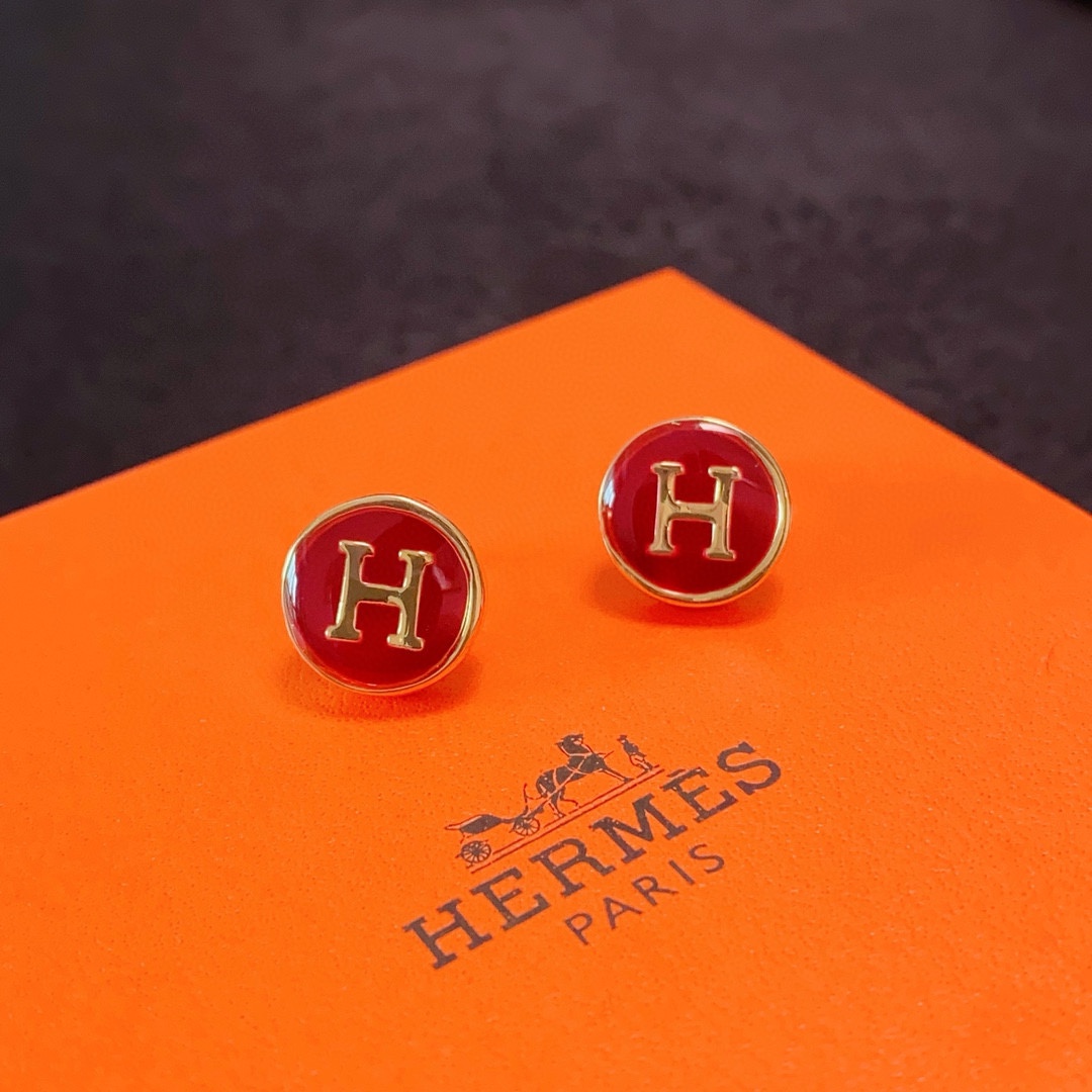 H**me5 H Letter Earrings