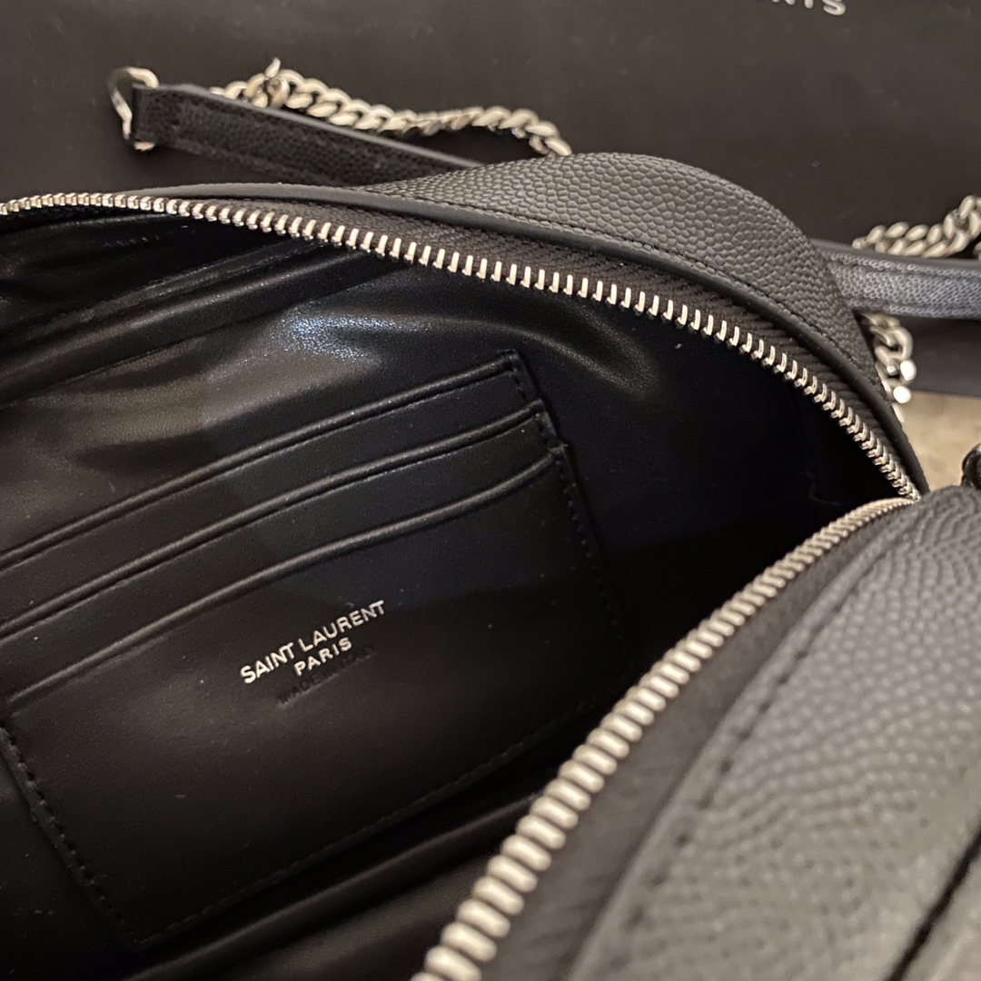 Y51 Mini Lou Quilted Leather Camera Bag