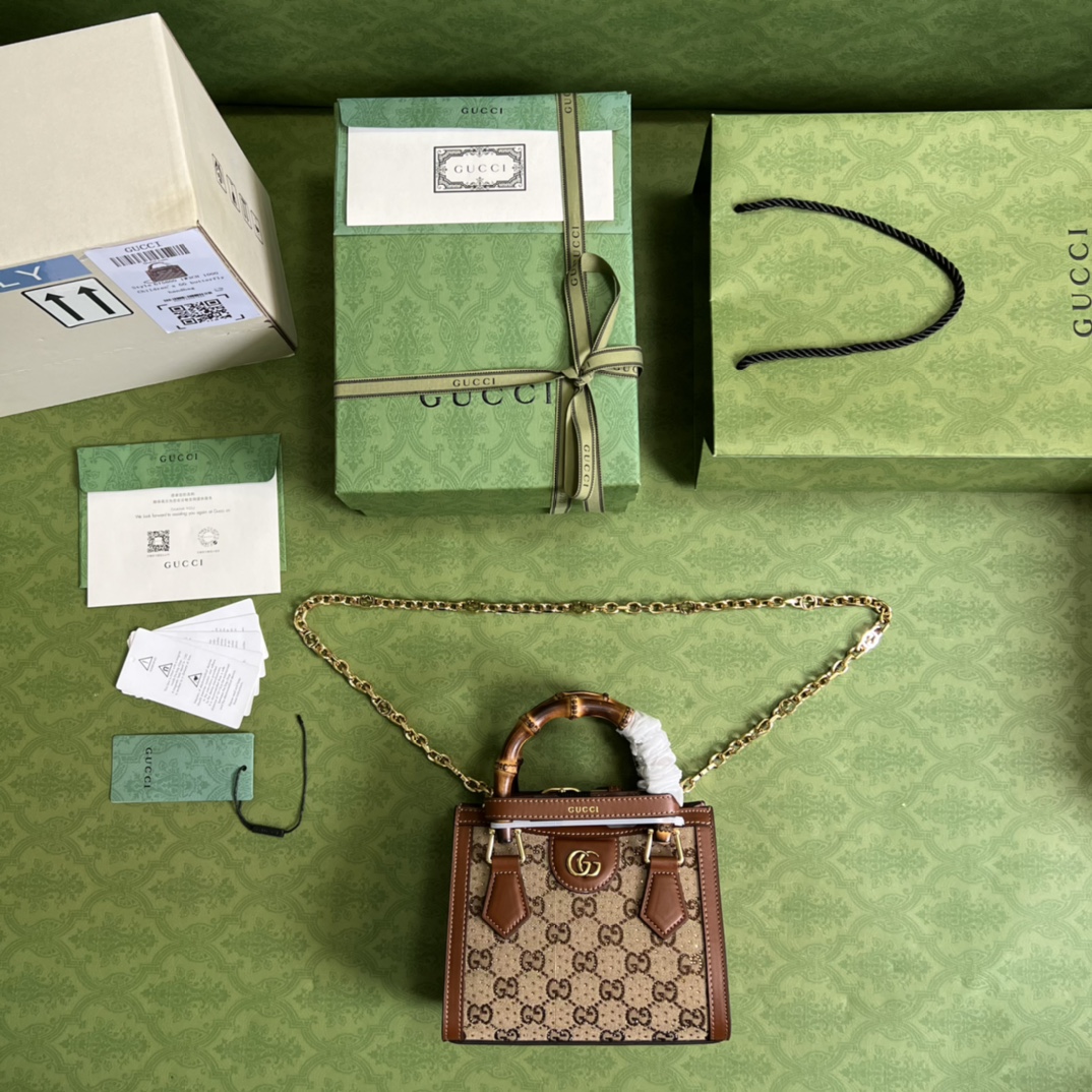 Gvc*1 Diana lizard mini bag