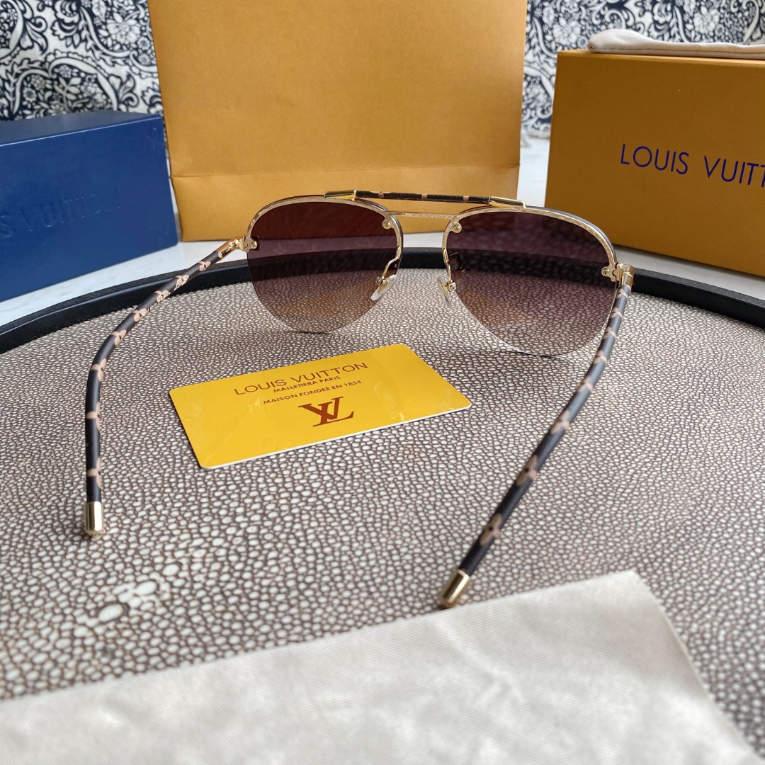 L0vis Vvtt0n CLOCKWISE CANVAS SUNGLASSES
