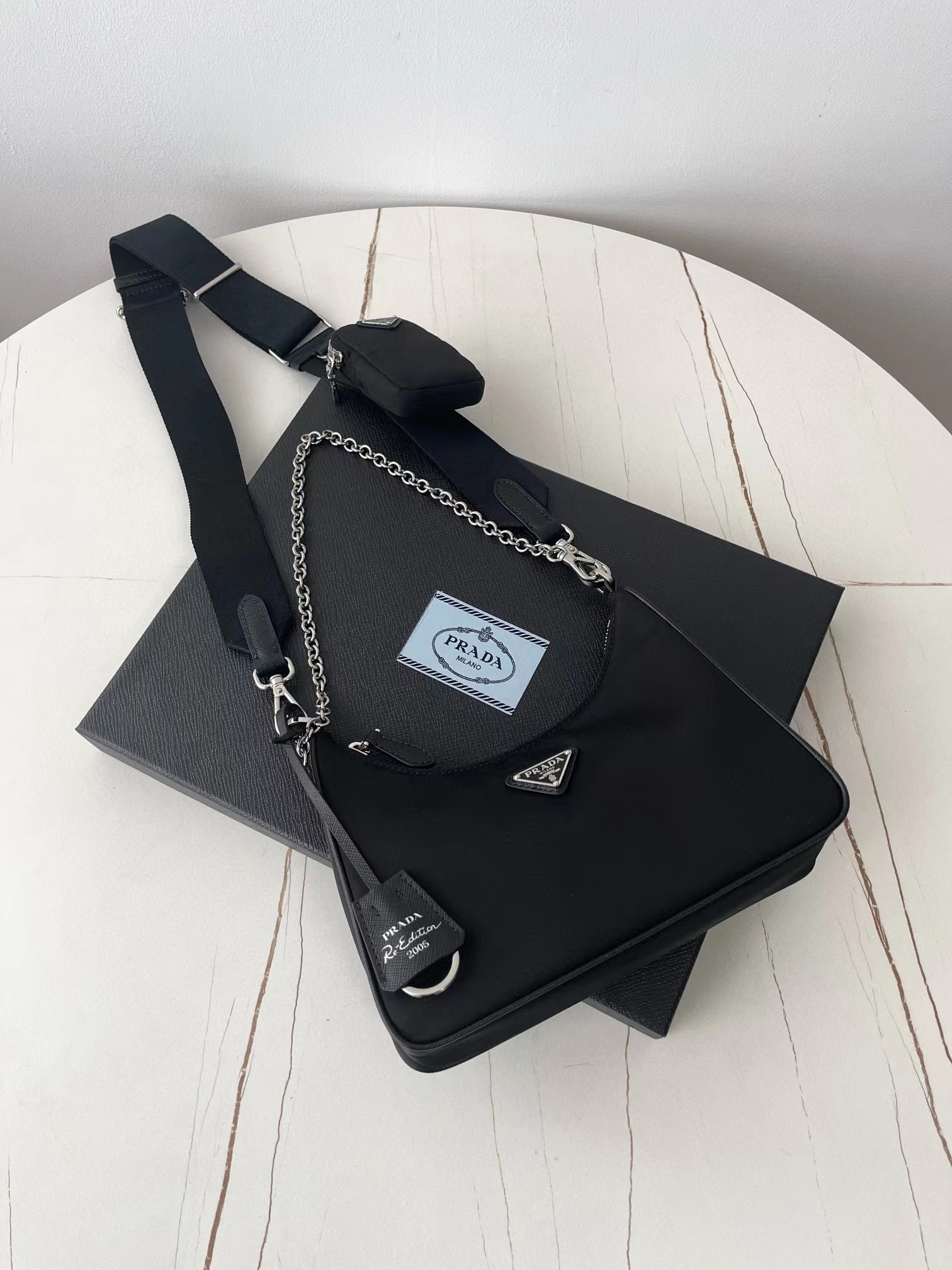 Pra*a Re-edition 2005 Nylon Bag