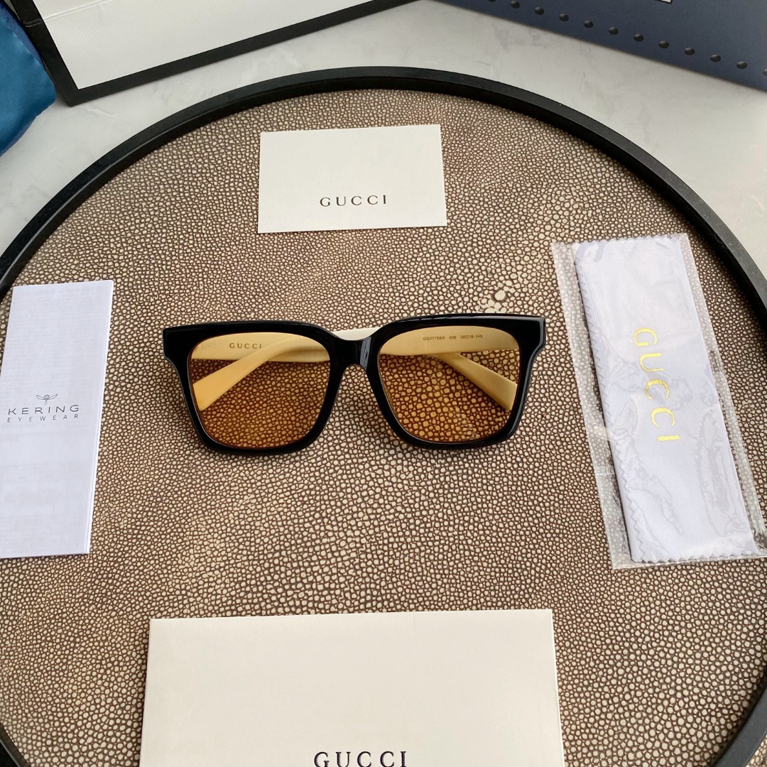 Gvc*1 acetate sunglasses with logo