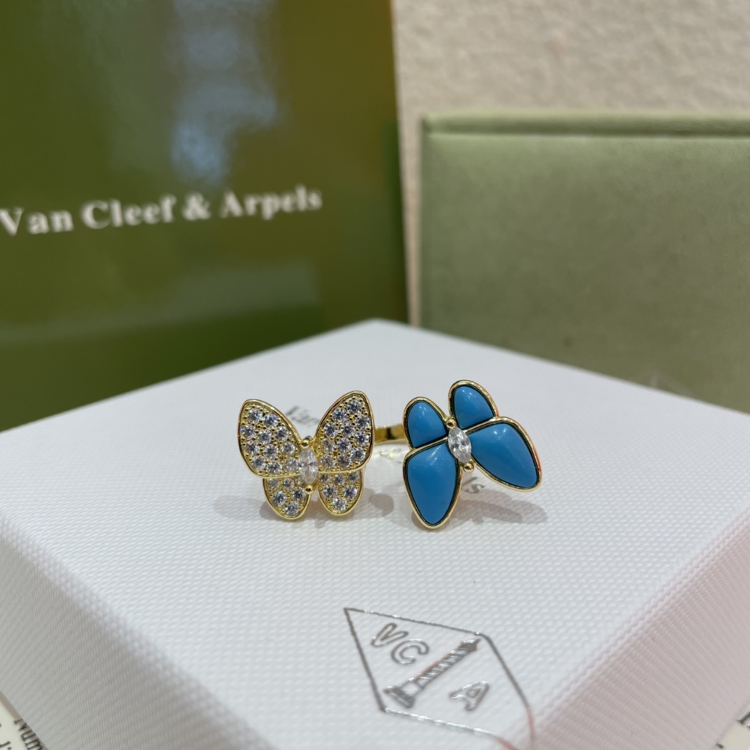 V*n Cl**f & Arpels Two Butterfly Ring