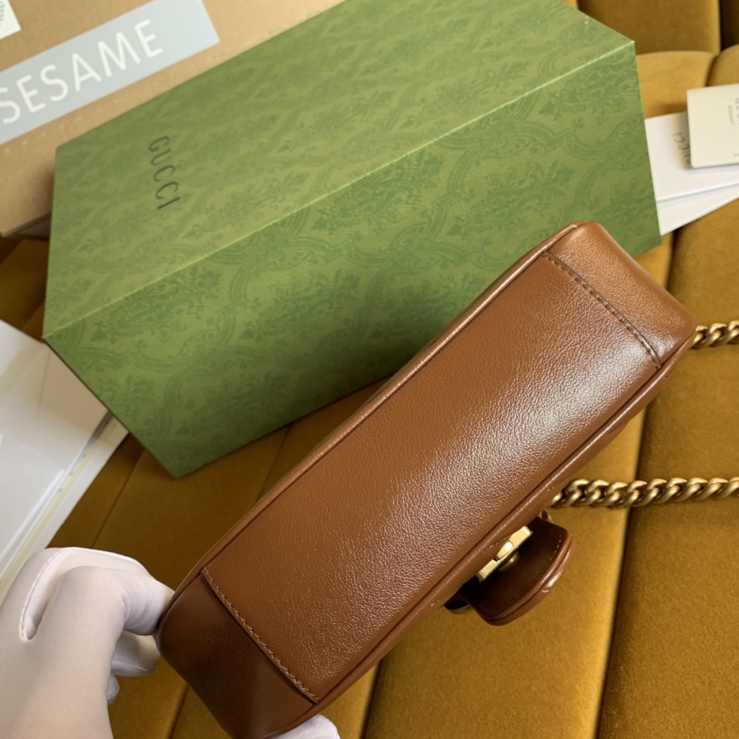 GG Marmont mini matelassé shoulder bag
