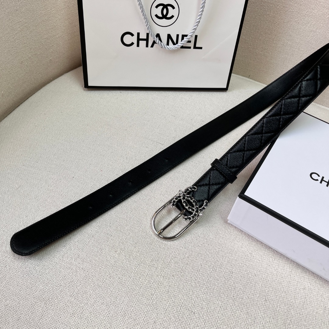 Ch**el leather belt