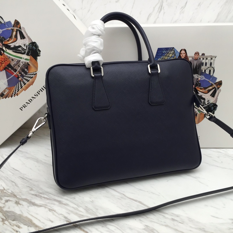 Saffiano Leather Work Bag
