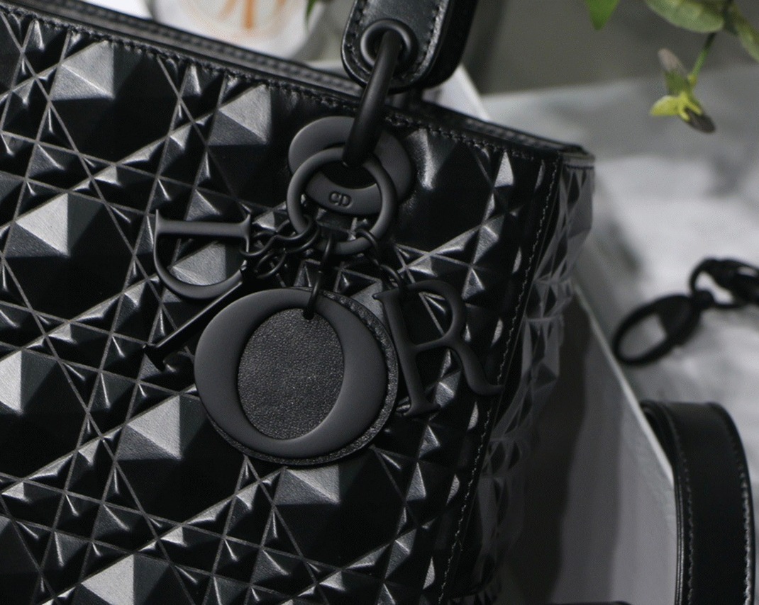 D10r Lady D10r Medium Bag Imitation in Black
