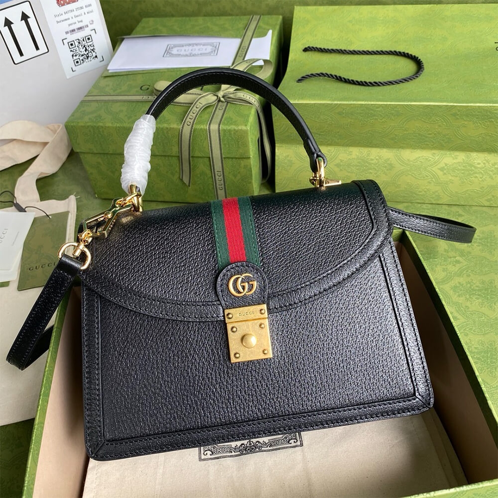 Gvc*1 BAMBOO 1947 JUMBO GG SMALL TOP HANDLE BAG