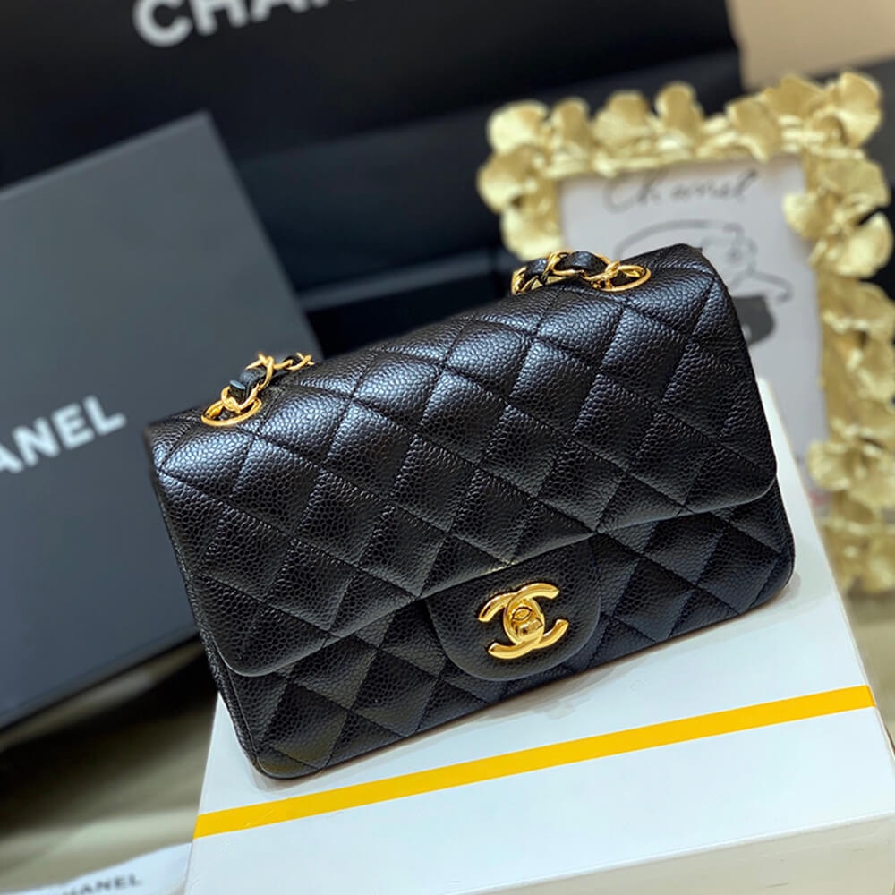 Ch**el MINI FLAP BAG