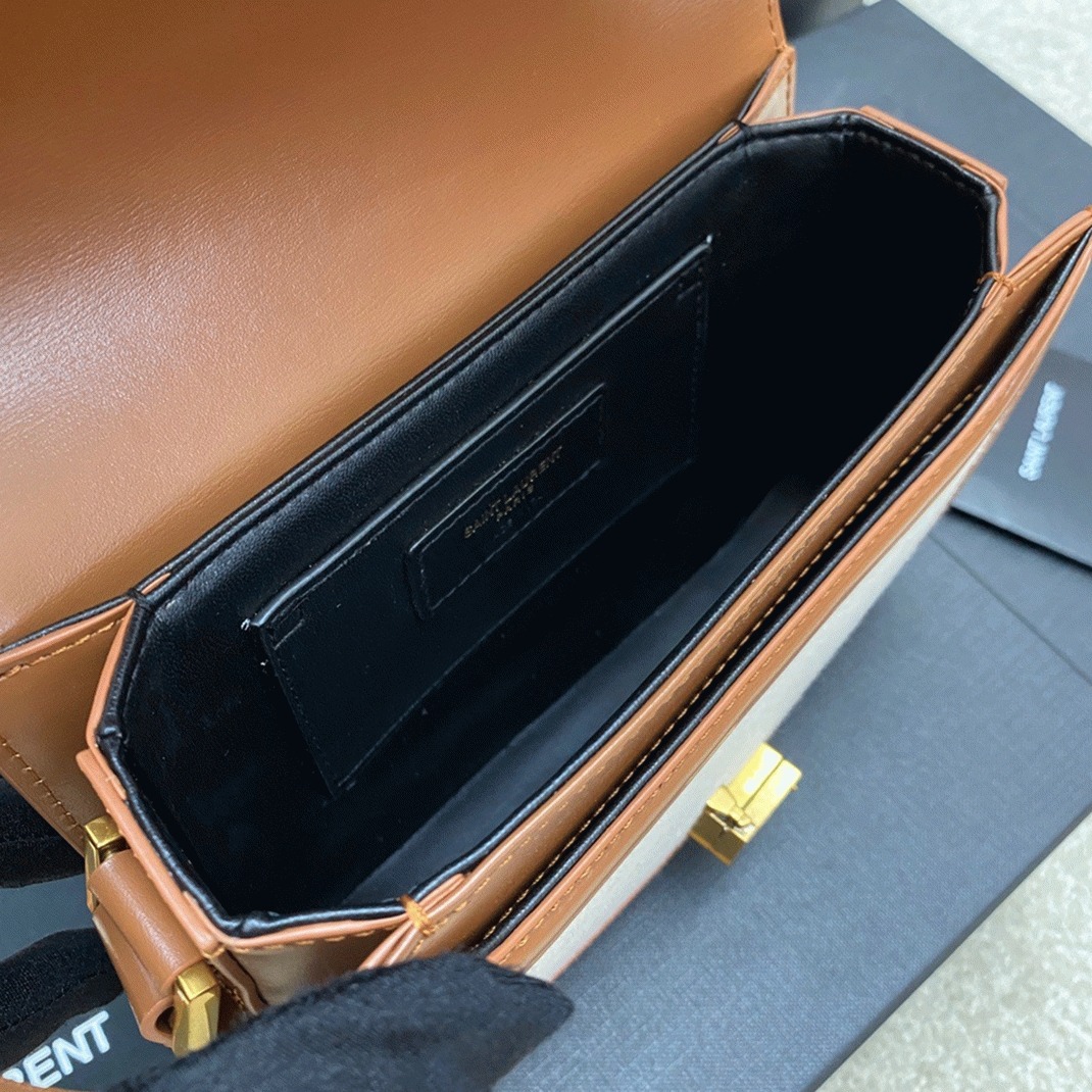 Fake Sa1nt Lau*nt Small Solferino Bag Canvas