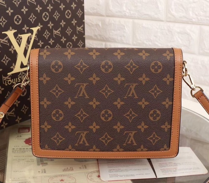 L0vis Vvtt0n Monogram Reverse Canvas Dauphine Bag