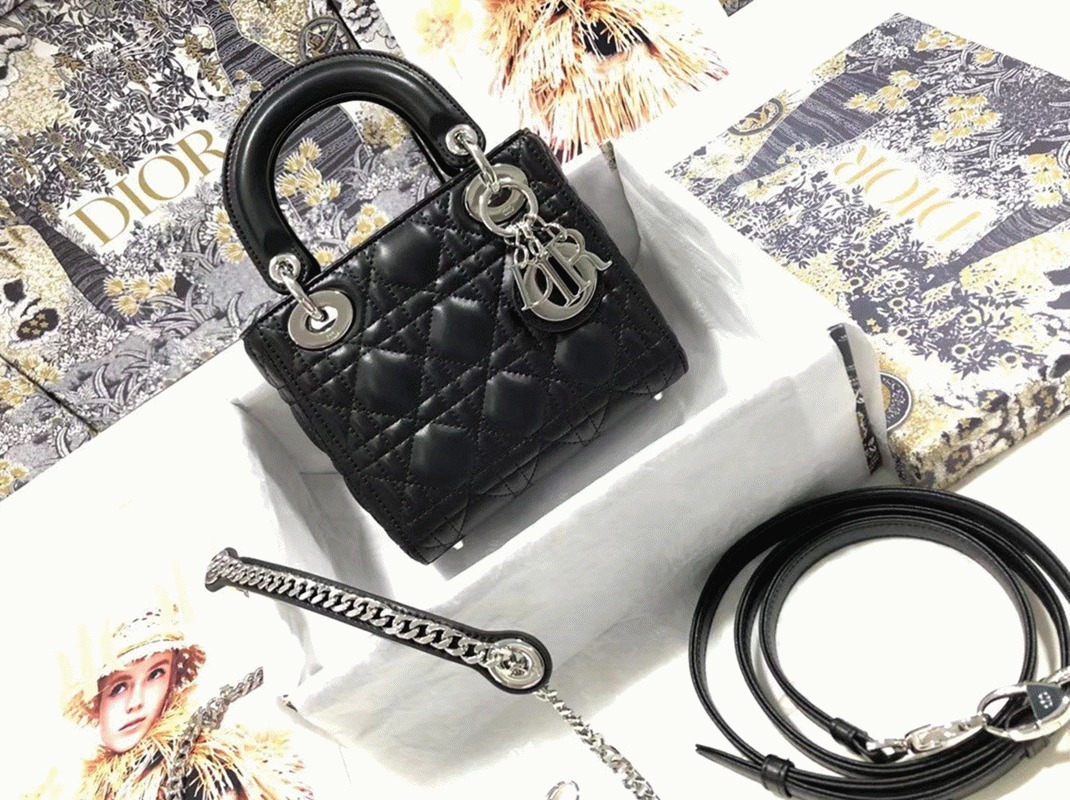 D10r Lady D10r Mini Bag Fake in Noir