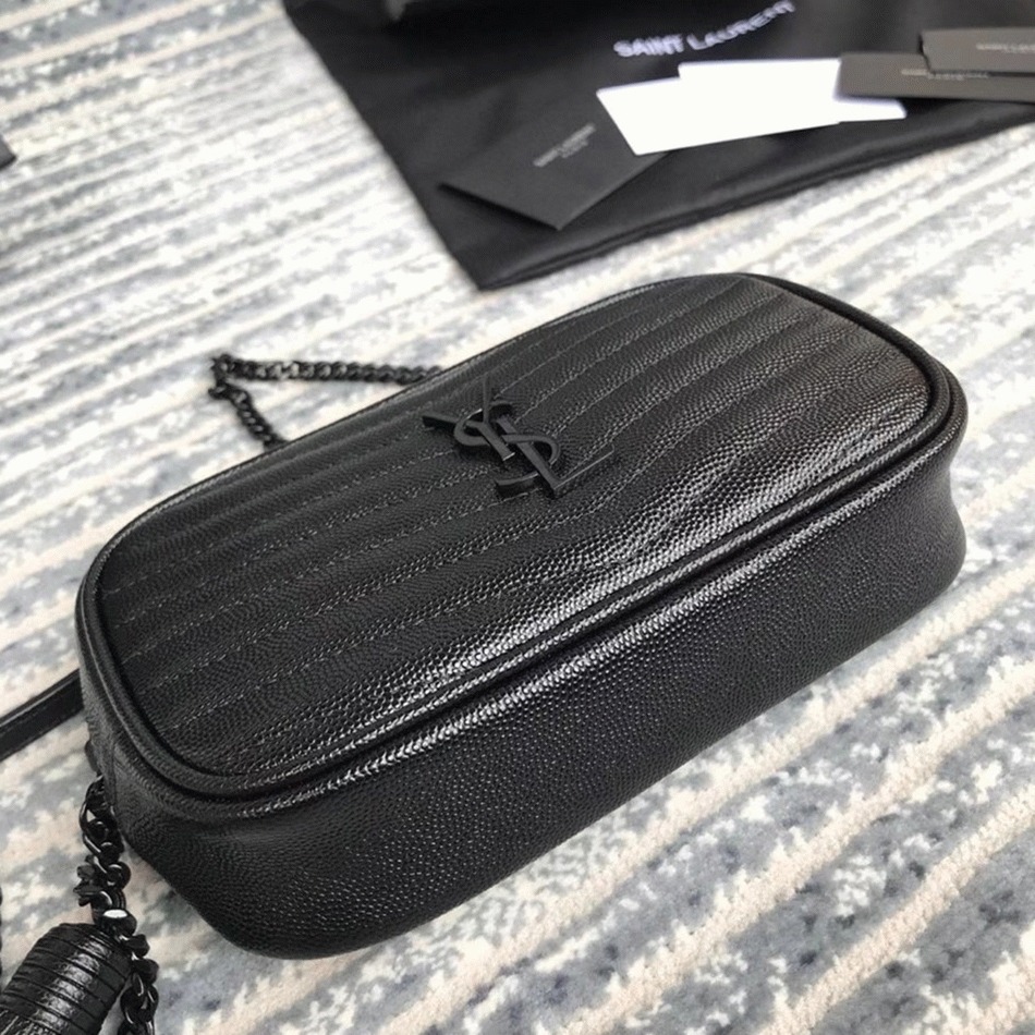 Fake Sa1nt Lau*nt Lou Mini Bag Noir