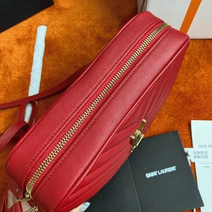 Replica Sa1nt Lau*nt Lou Camera Bag Red
