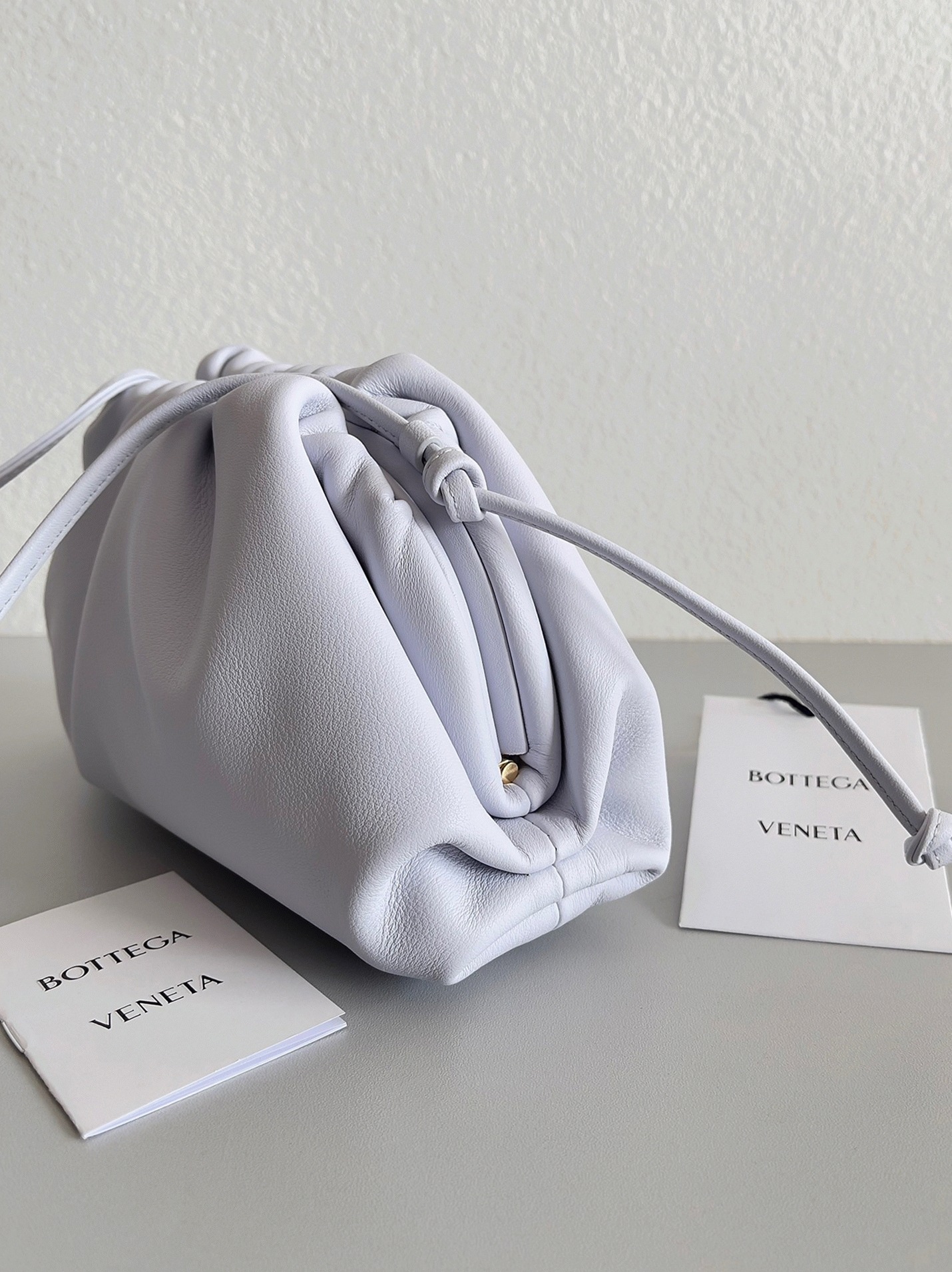 Knockoff B0tt*ga Ven*ta Mini Pouch with Strap Mirth Washed
