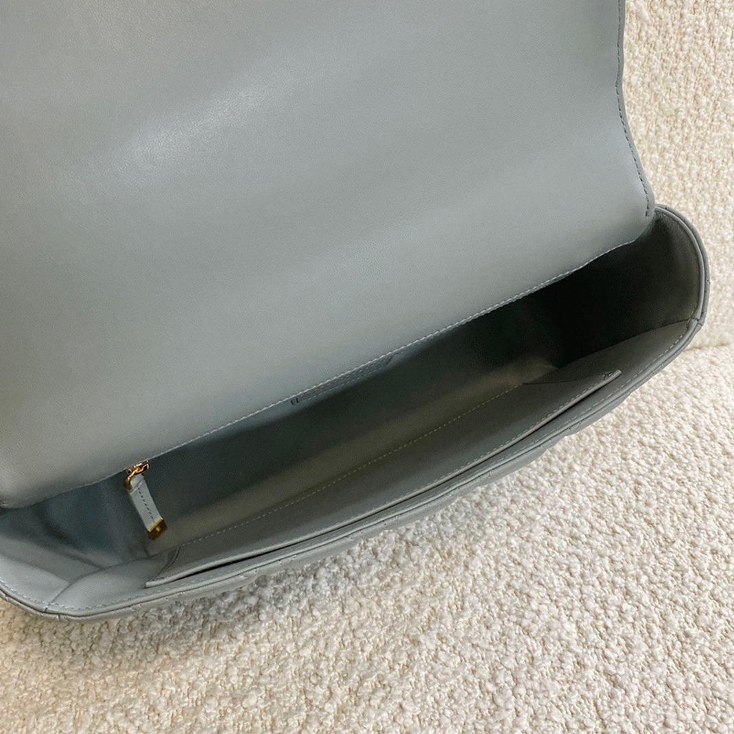 D10r Caro Large Bag Knockoff in Grey