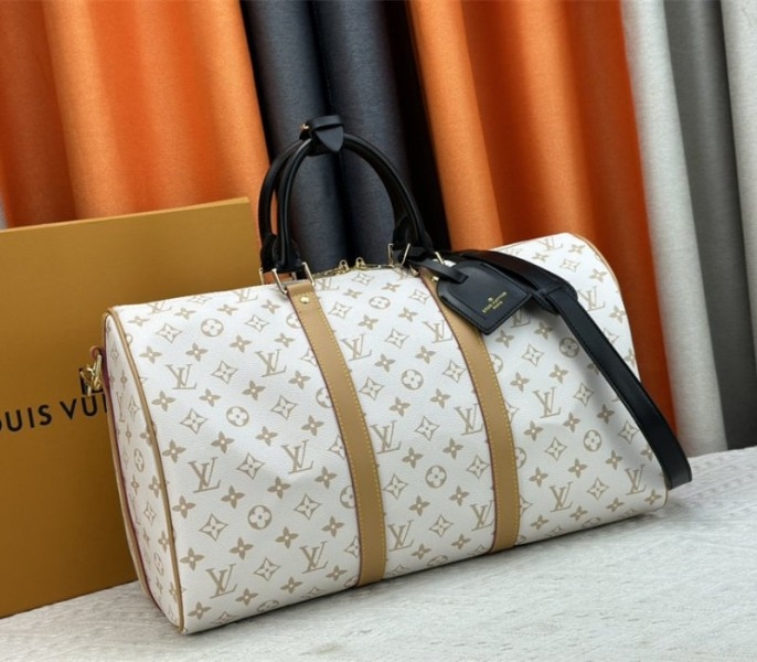L0vis Vvtt0n Monogram Dune Keepall Bandouliere 45 Travel Bag
