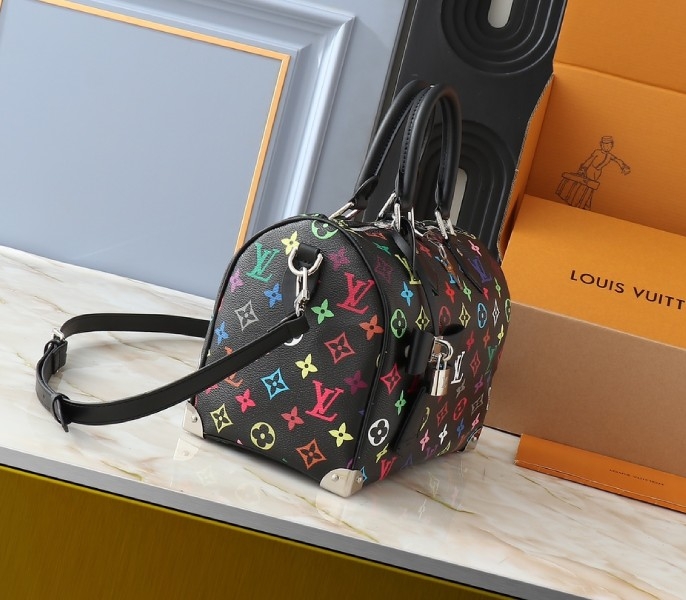 X TM Multicolored Speedy Bandouliere 25 In Black