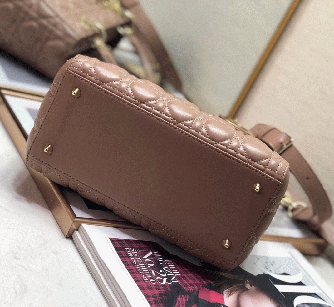 D10r Lady D10r Medium Bag Fake in Blush