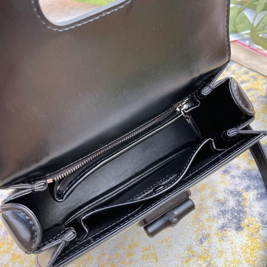 Gvc*1 BAMBOO 1947 JUMBO GG SMALL TOP HANDLE BAG