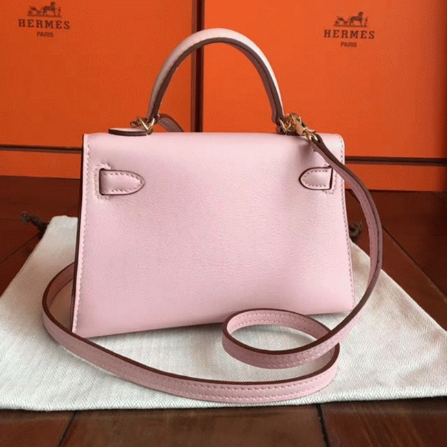 Dragee Swift Rose Imitation H**me5 Kelly Mini II 20CM Purse