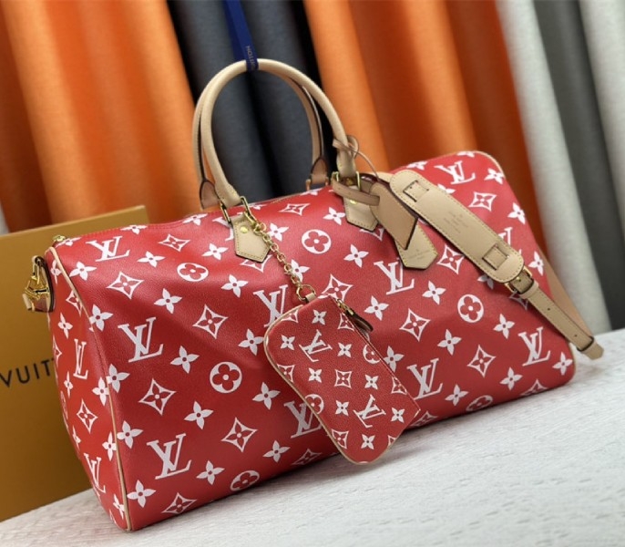 L0vis Vvtt0n Speedy P9 Bandouliere 50 Bag In Red