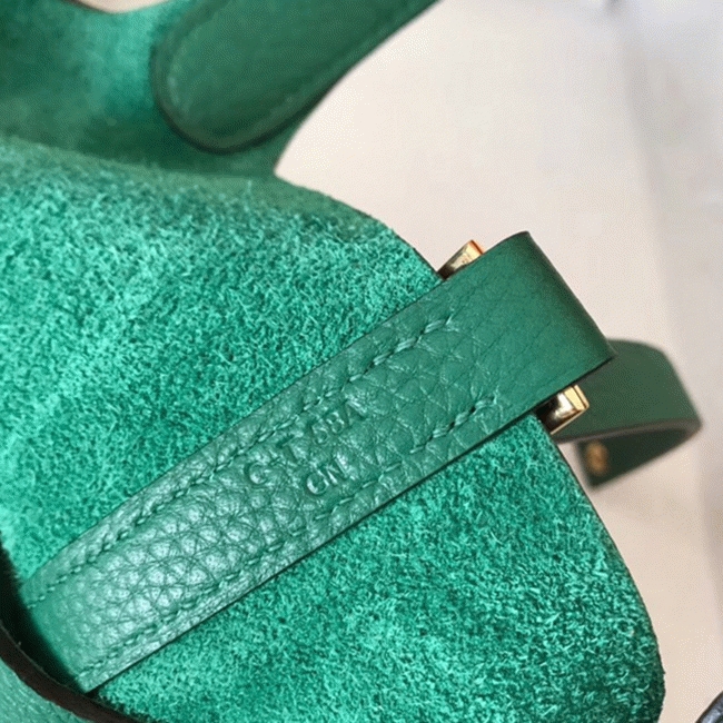 Vert vertigo designer replica H**me5 Picotin Lock 22cm handbag