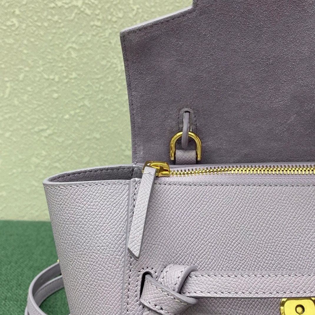Ce1i*e Belt Nano Bag Replica in Lilas