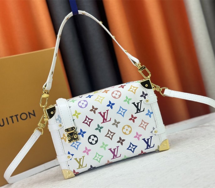 L0vis Vvtt0n X TM Multicolored Side Trunk MM In White