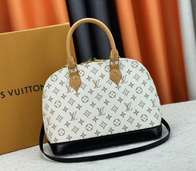 L0vis Vvtt0n Monogram Dune Canvas Alma PM Bag