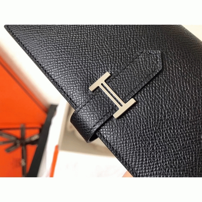 Black Epsom Copy Designer H**me5 Bearn Wallet