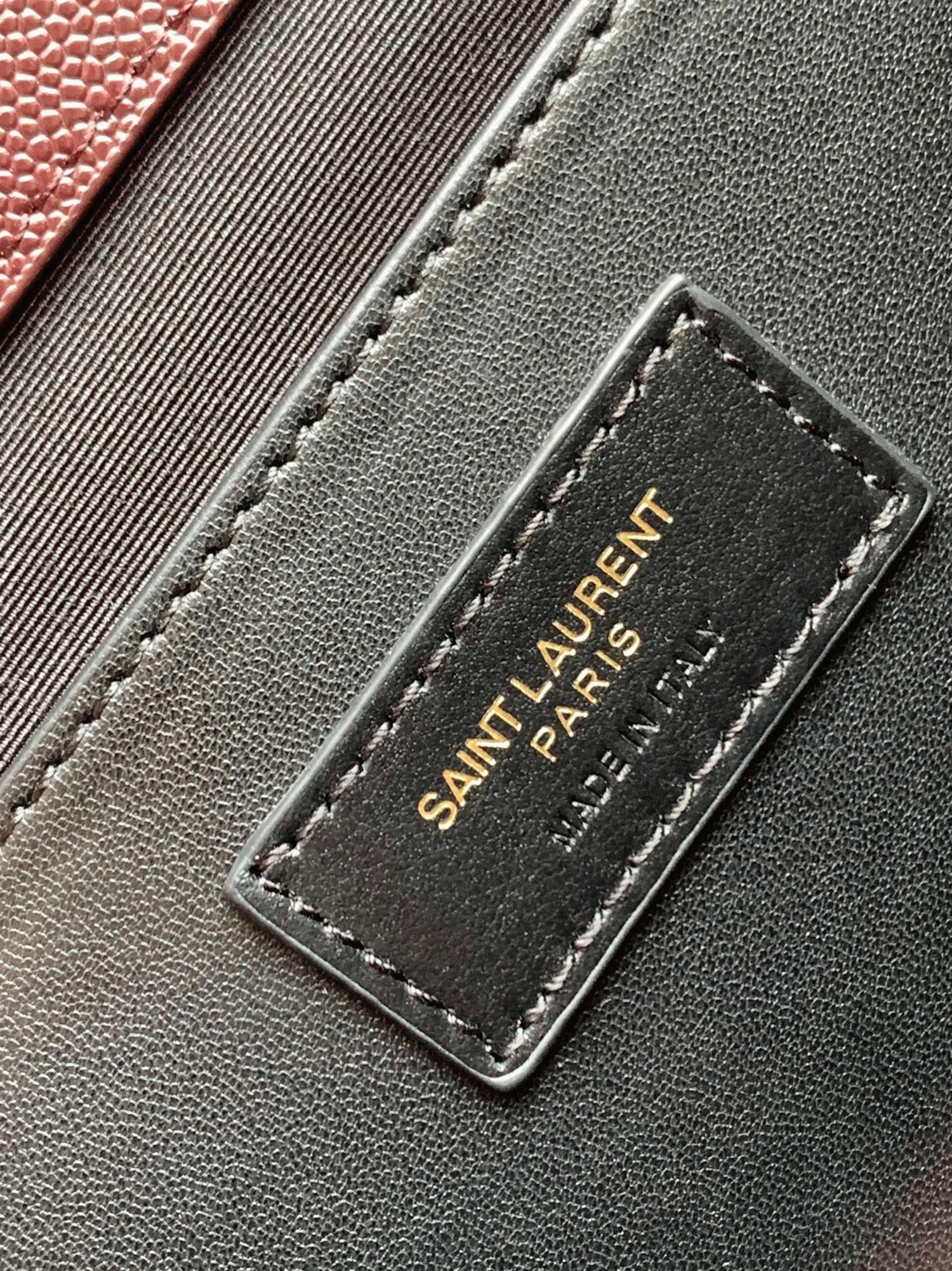 Fake Sa1nt Lau*nt Envelope Medium Bag Bordeaux